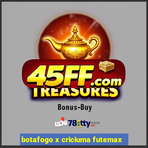 botafogo x criciuma futemax